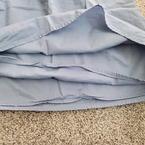 Baby Gap Toddler Girls Sleeveless Dress Blue Embroidered Floral, size 5 Years - Picture 8 of 9